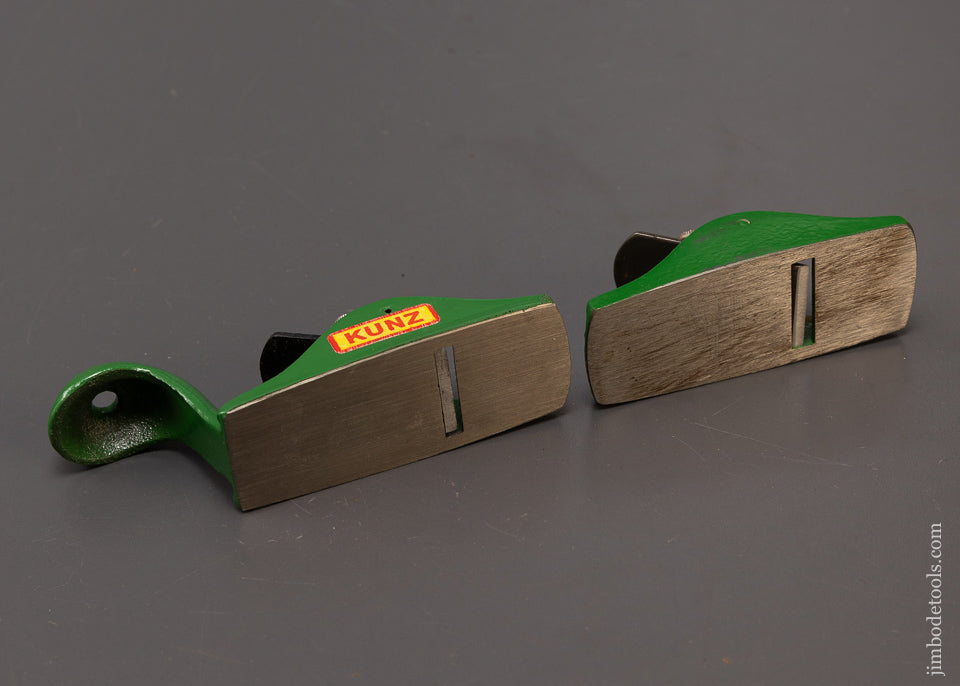 Pair Mint KUNZ No. 100 & 101 Block Planes - 108307