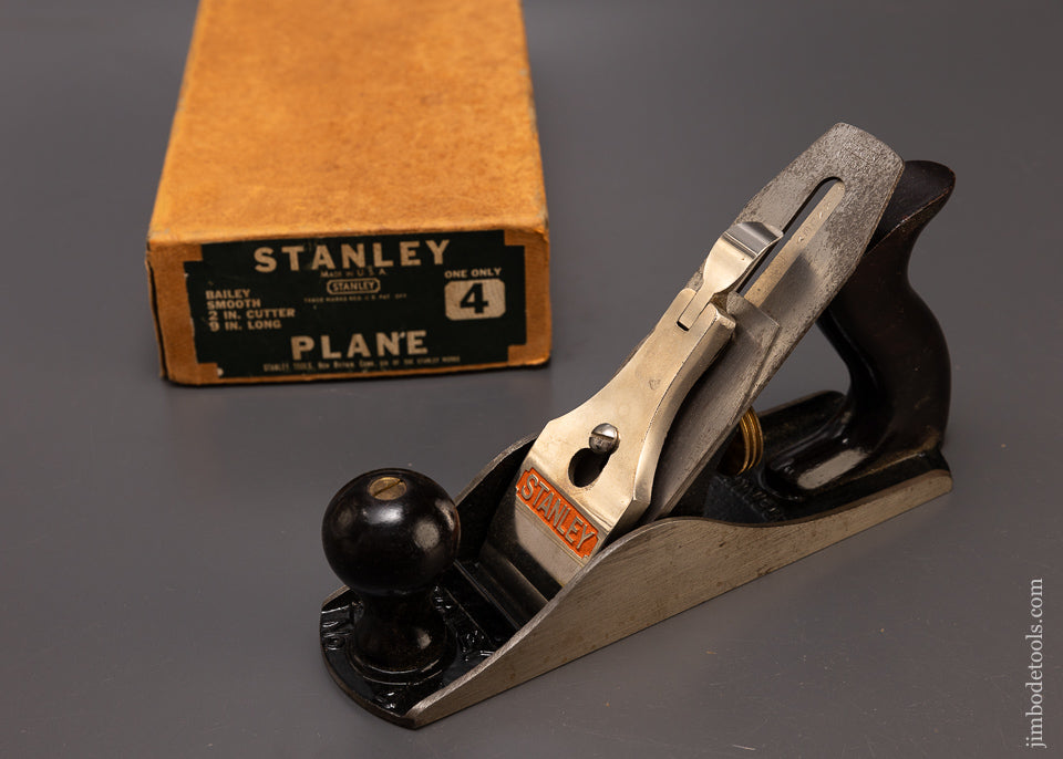 STANLEY No. 4 Smooth Plane Mint in Box - 108319