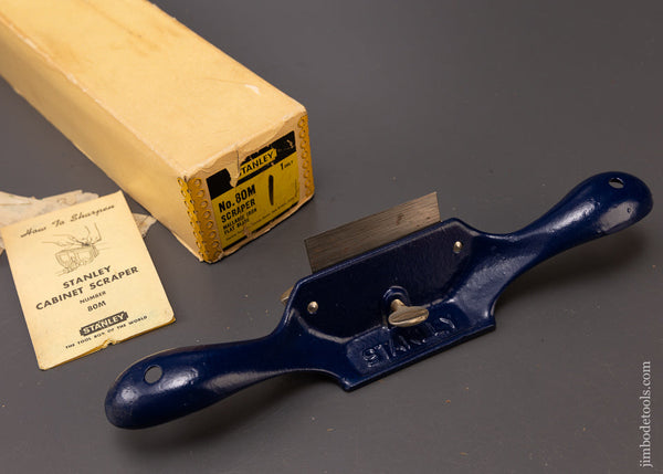 STANLEY No. 80M Scraper Plane Mint in Box - 108321