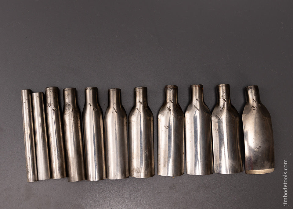 Rare & Fine 25 Piece Pattern Maker’s Paring Chisel & Gouge Set by ADAMS & NELSON CO. - 108327