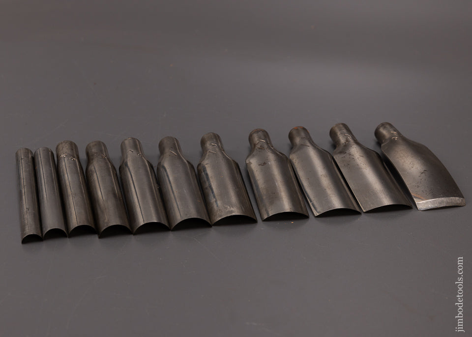 Rare & Fine 25 Piece Pattern Maker’s Paring Chisel & Gouge Set by ADAM ...