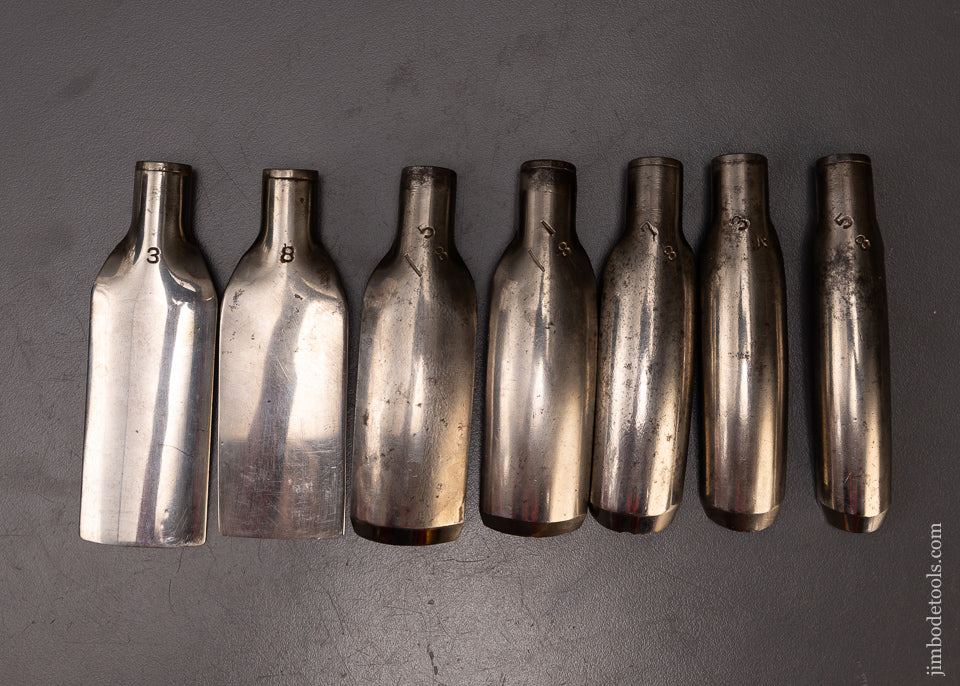 Rare & Fine 25 Piece Pattern Maker’s Paring Chisel & Gouge Set by ADAMS & NELSON CO. - 108327