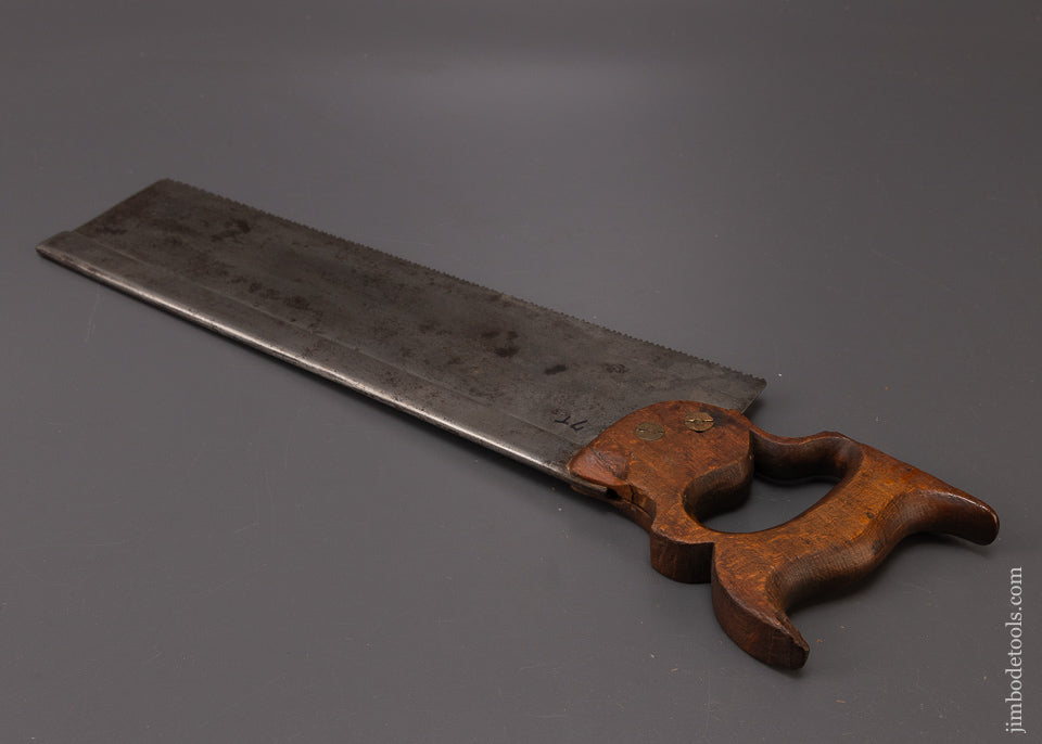 DENNISTOUN & DISBRON GERMAN STEEL Early Back Saw - 108332