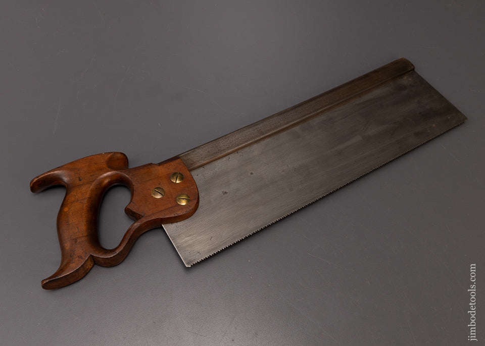 DISSTON No. 4 Back Saw with Regan Patent Handle - 108333