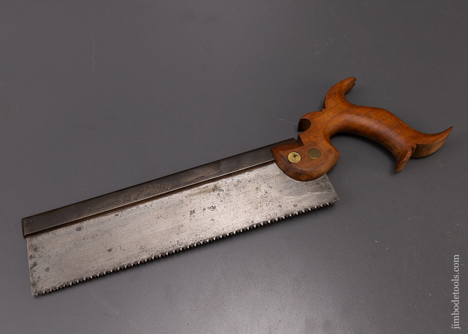 Early DISSTON Double Eagle Back Saw - 108336