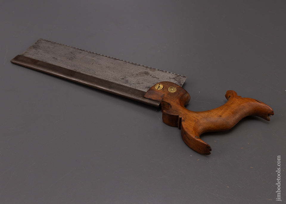 Early DISSTON Double Eagle Back Saw - 108336