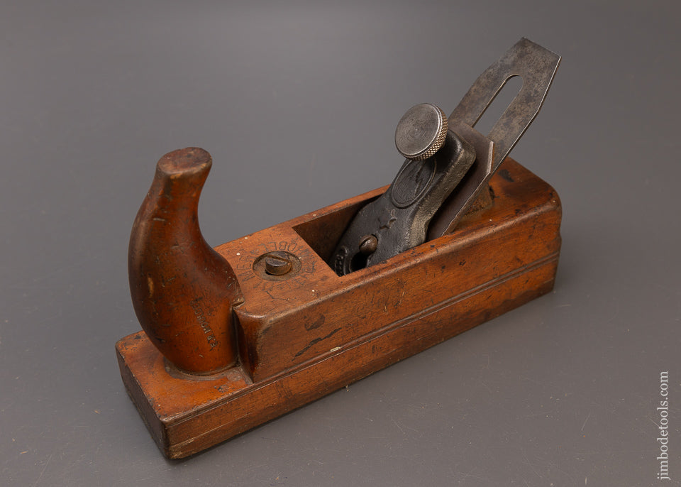 Sweet Lignum Soled Adjustable Mouth Horned Smooth Plane by ULMER - 108372