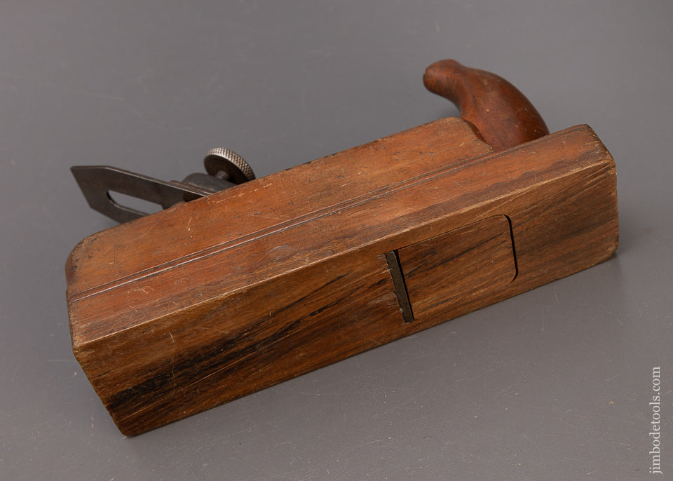 Sweet Lignum Soled Adjustable Mouth Horned Smooth Plane by ULMER - 108372