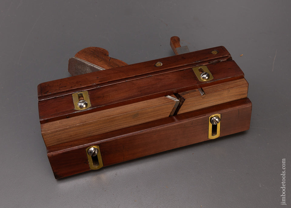 Pretty Exotic Wood Moving Filletster Plane - 108388