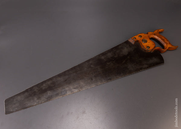 Early DISSTON No. 7 Rip Hand Saw Ca. 1896-1917 - 108400