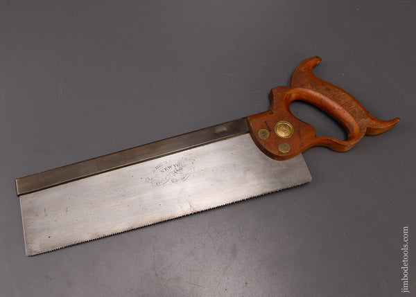 Extra Fine & Rare Mark SMITH COHU & CO. Spring Steel Carcass Saw - 108406