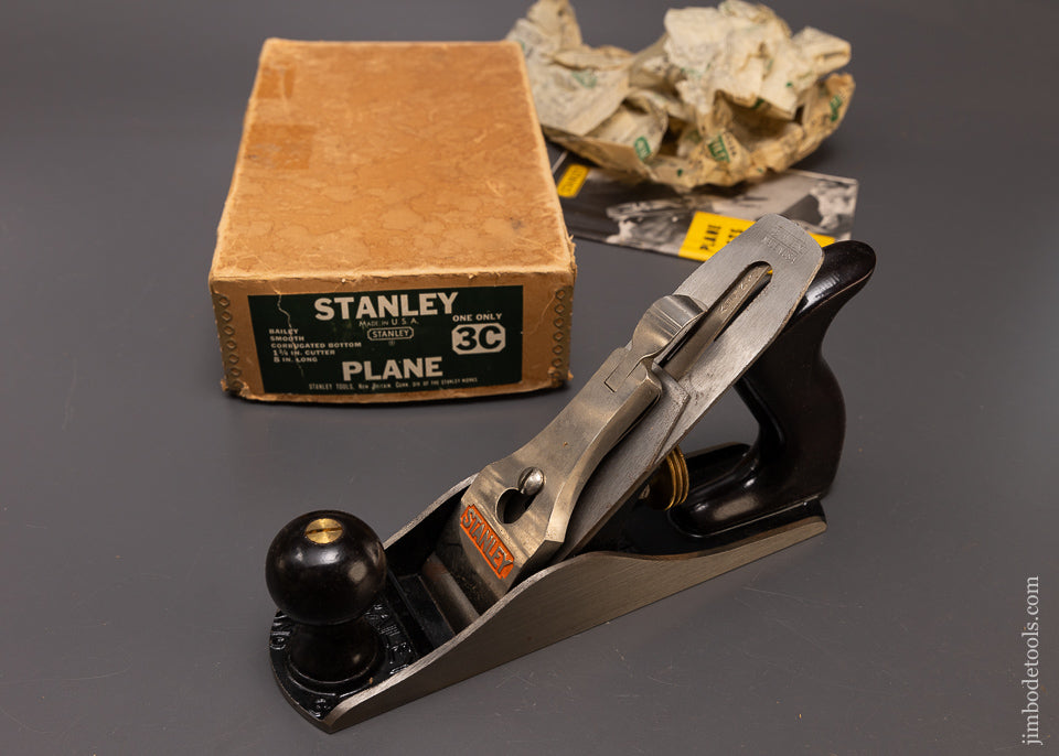STANLEY No. 3C Plane Mint in Box Type 19 - 108415
