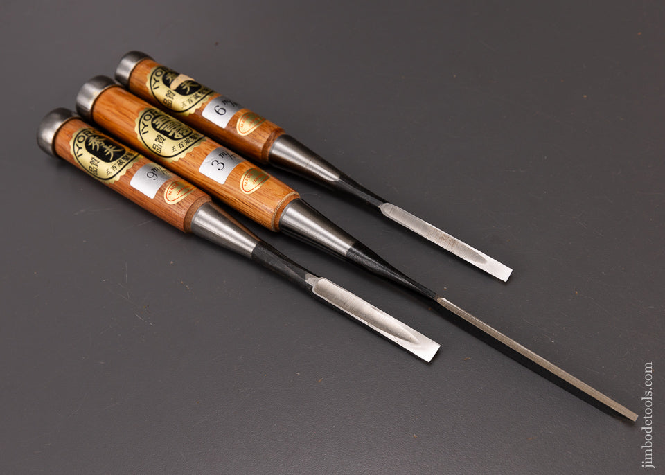 Mint Set of 3 IYOROI Mortise Chisels - 108417