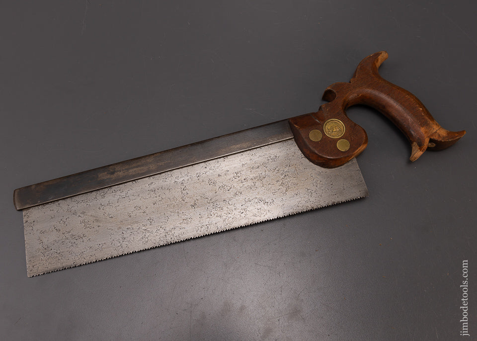 R.H. SMITH Beaver Medallion Back Saw - 108432