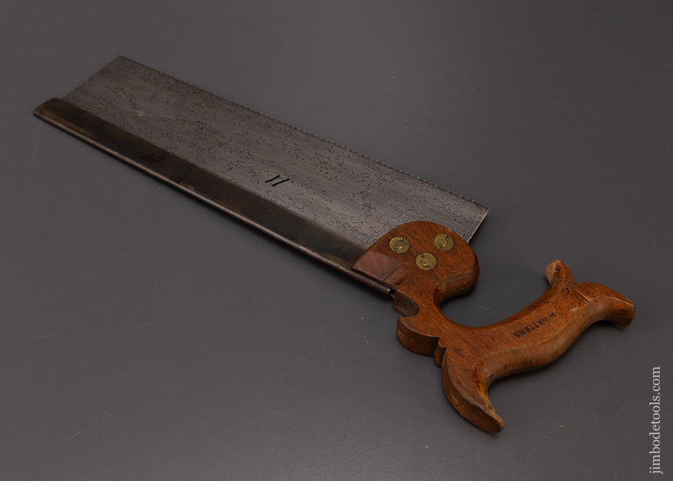 R.H. SMITH Beaver Medallion Back Saw - 108432