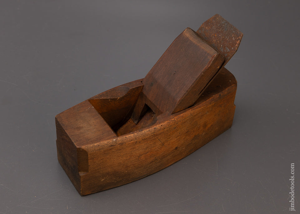 Fine Crisp English Beech 7 3/4 Inch Coffin Smooth Plane by MASTER - 108455