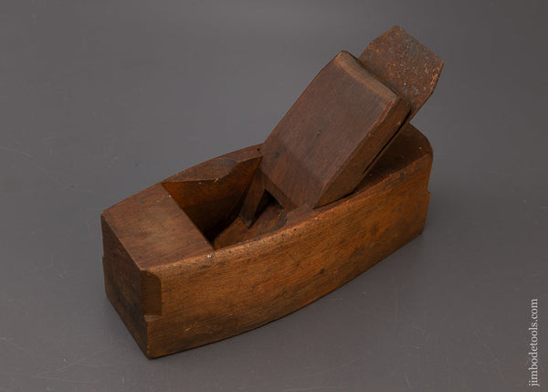 Fine Crisp English Beech 7 3/4 Inch Coffin Smooth Plane by MASTER - 108455