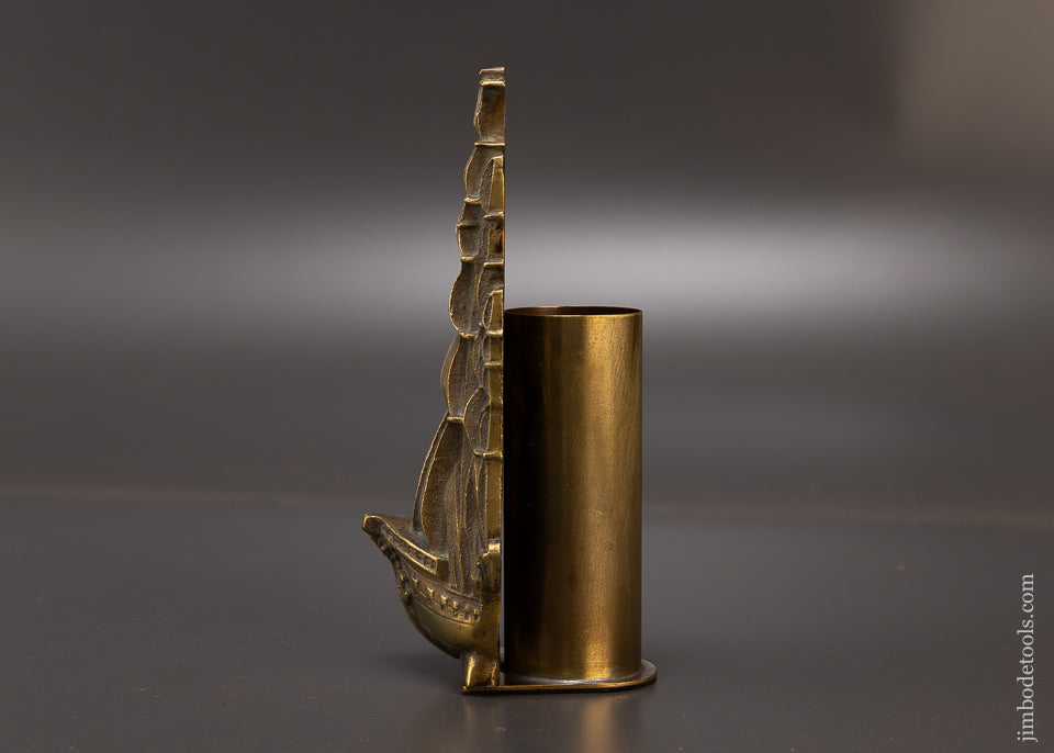 Awesome Brass Mantle Top Spill Holder - 108462