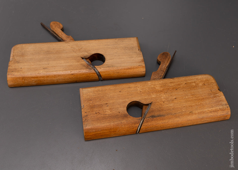 Fine Pair of Side Bead Moulding Planes by BROWN - 108468