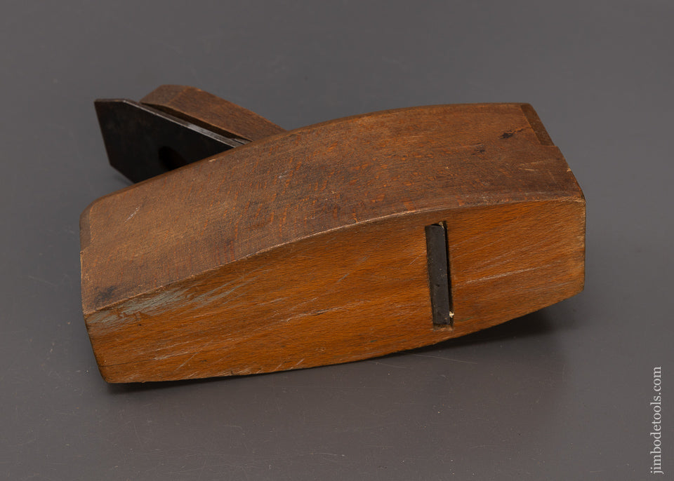 Fine Crisp English Beech 7 1/2 Inch Coffin Smooth Plane by MASTER - 108470