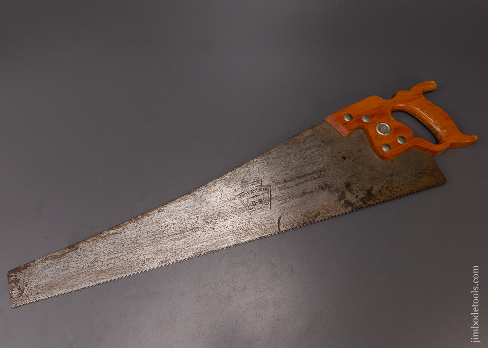 Extra Fine DISSTON D-8 Rip Hand Saw - 108486