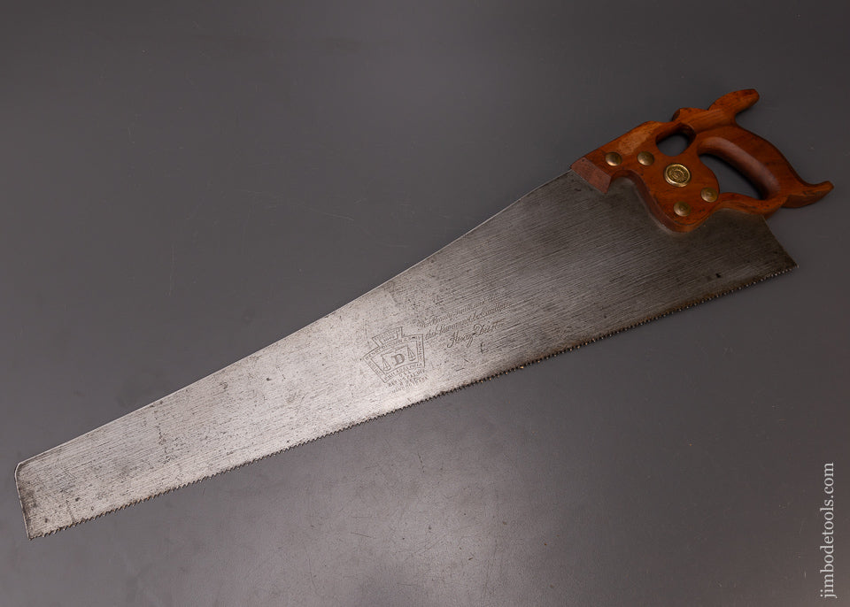 Extra Fine DISSTON D-8 Rip Thumbhole Hand Saw - 108487