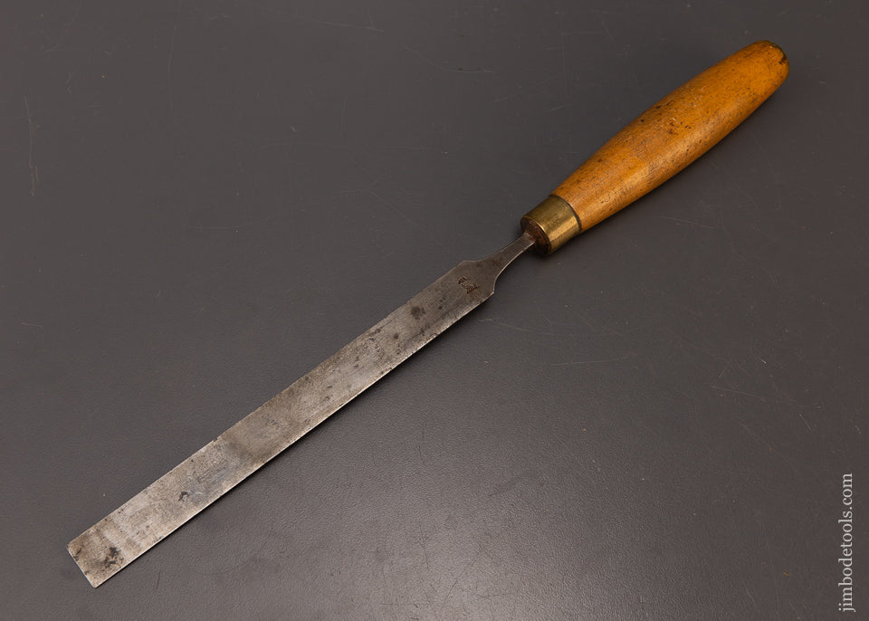 SORBY Long Thin Paring Chisel with Boxwood Handle - 108495