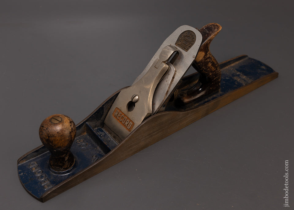 Nice RECORD No. 06 Bench Plane with Upgrade Heavy Clifton Iron - 108520
