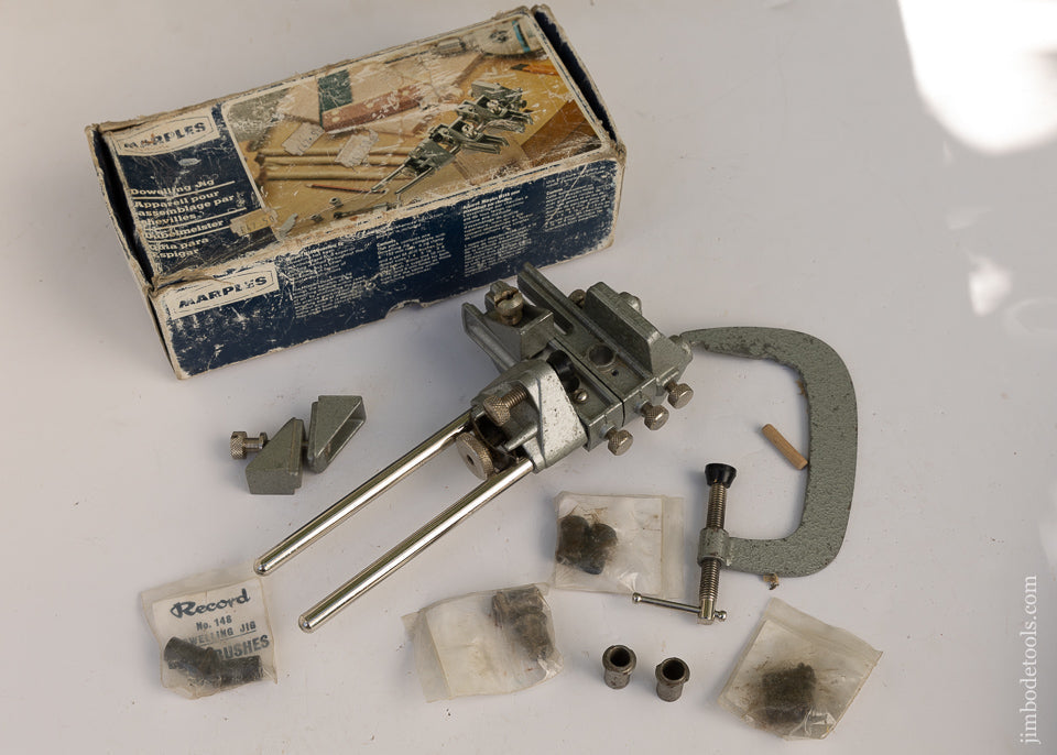 MARPLES No. M148 Doweling Jig in Original Box 100% Complete - 108524