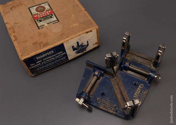 MARPLES No. 6809 Combination Square & Miter Cutter Near Mint in Box - 108525