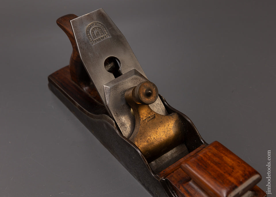 Fine MATHIESON Rosewood Stuffed Dovetailed Steel Infill Plane 15 1/2 Inch - 108537