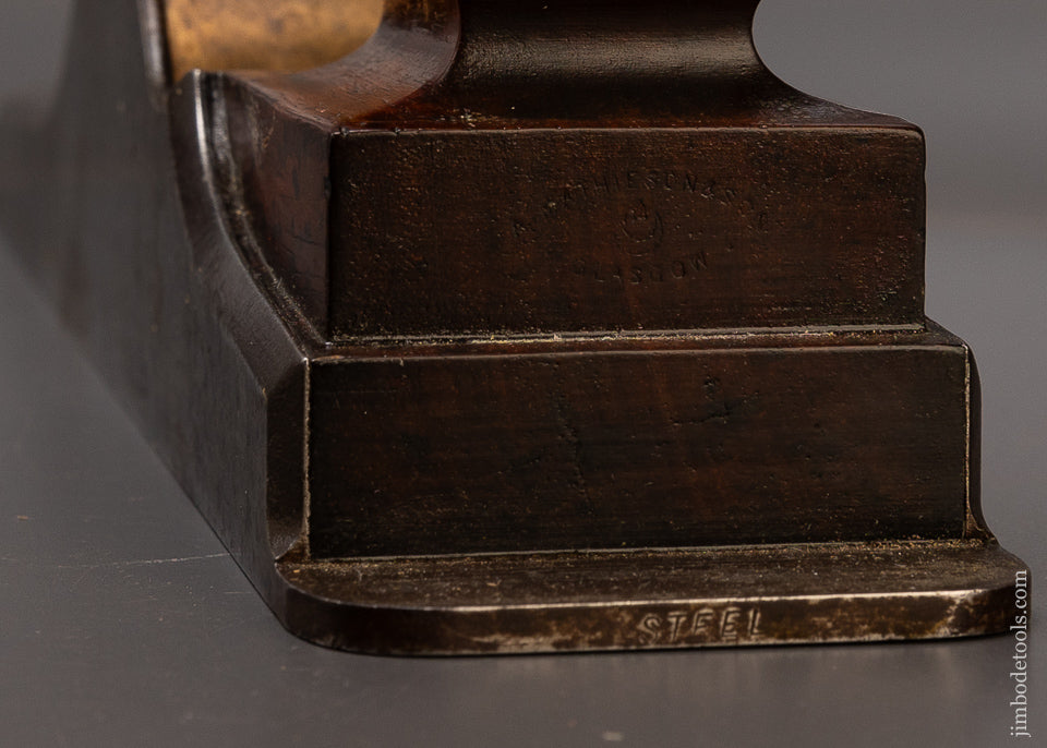 Fine MATHIESON Rosewood Stuffed Dovetailed Steel Infill Plane 15 1/2 Inch - 108537