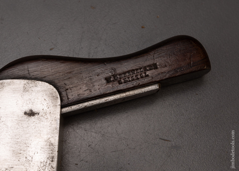 Rare GREENSLADE BRISTOL Skewed Infill Shoulder Plane - 108540