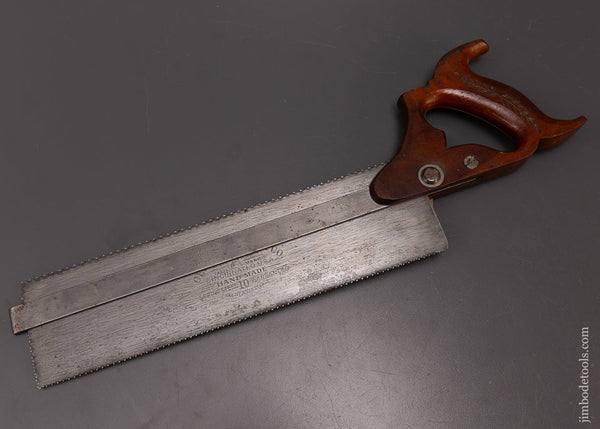 Fine WUEST PATENT GEO. BISHOP No. 10 Dovetail Saw Gauge Saw - 108556