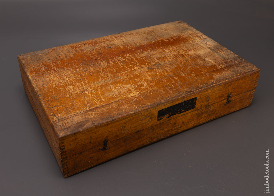 Magnificent Complete Set of 12 C.E. JENNINGS Bevel Edge Socket Firmer Chisels in Original Box - 108566