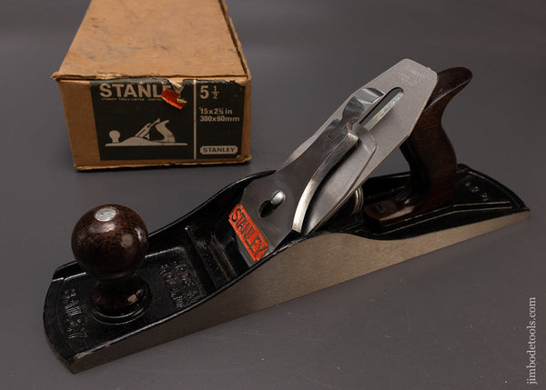 STANLEY No. 5 1/2 Jumbo Jack Plane Mint in Box - 108567