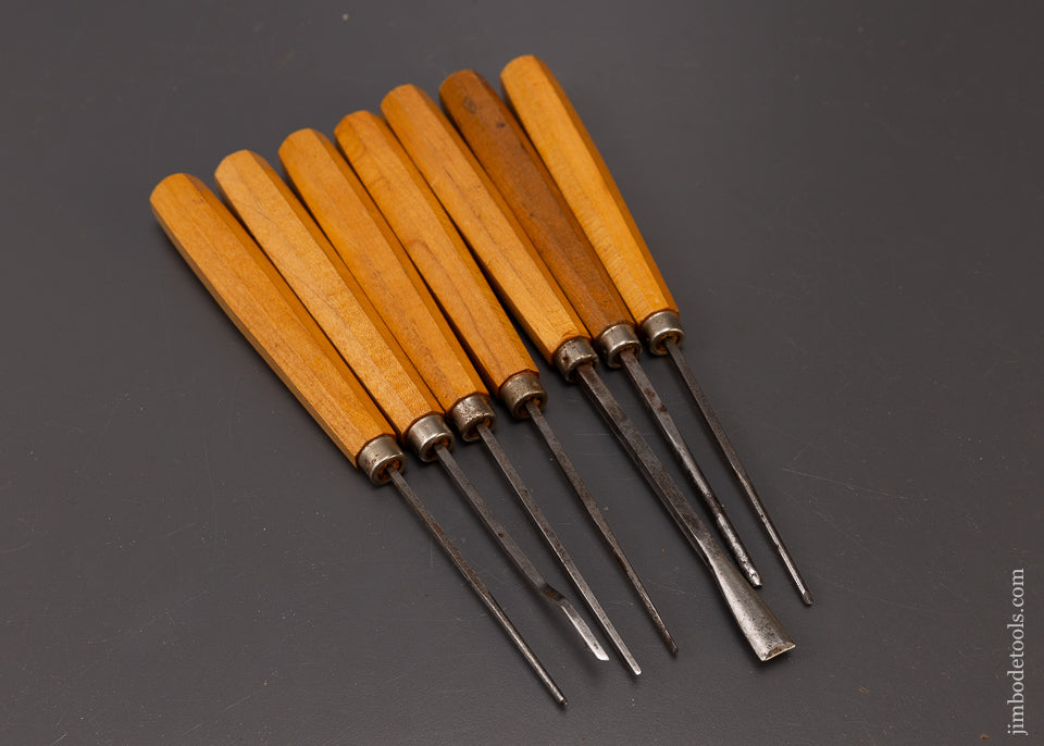 Chisel Minus 7 Extra Fine Detail Carving Chisels - 108606 – Jim Bode Tools