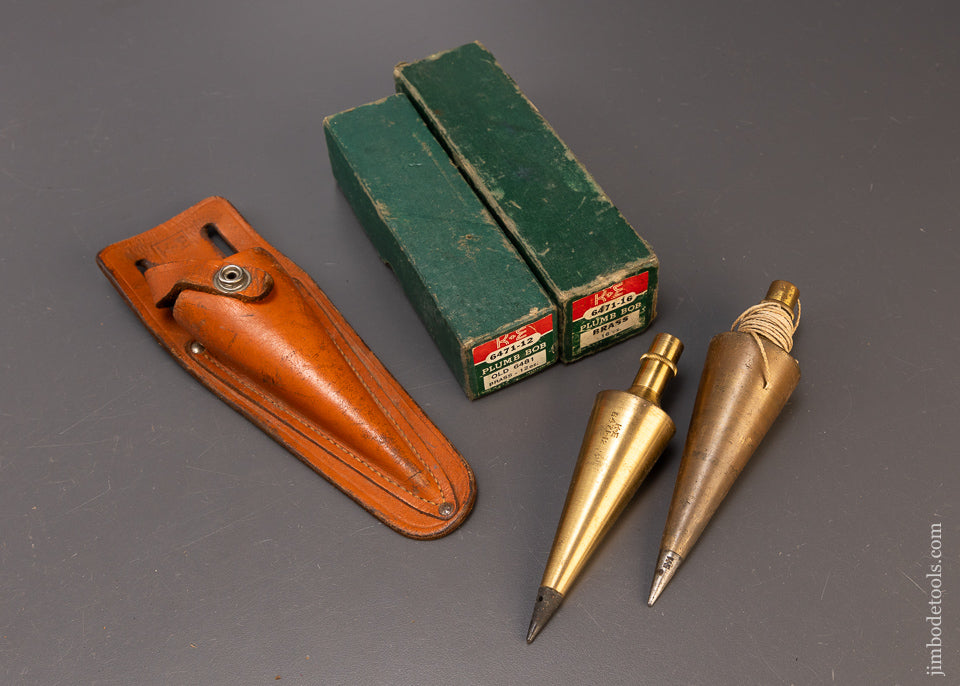 2 K & E Plumb Bobs in Original Boxes - 108617