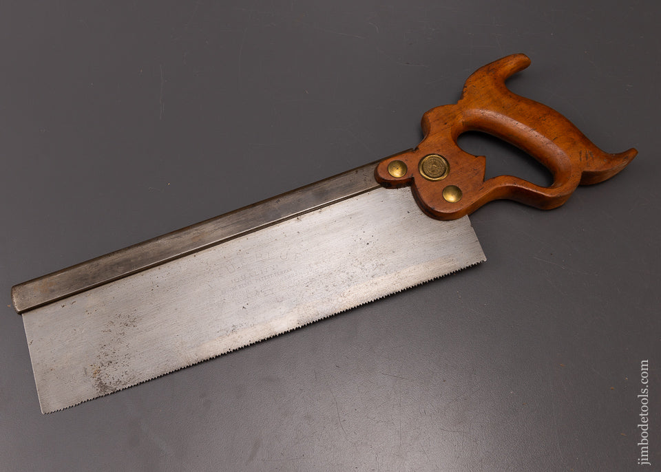 Extra Fine RICHARDSON FOR KINNEY & CO. BINGHAMTON, NY Back Saw - 108652