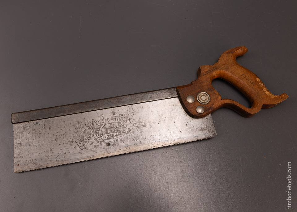 Fine RIVERSIDE TOOL CO. NY 12 Inch Carcass Saw - 108656