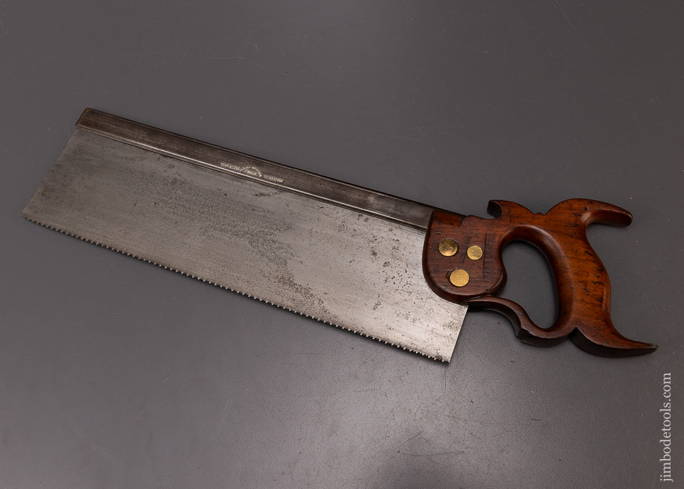 JAMES TURNER PHILADA Back Saw - 108657