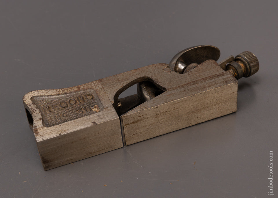RECORD No. 311 Bull Nose Shoulder and Rabbet Plane with BOTH Noses! In Original Box - 108674