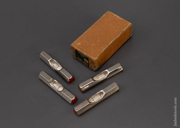 Rare Box STANLEY No. 31 Pocket Levels 2 1/2 Inch - 108680