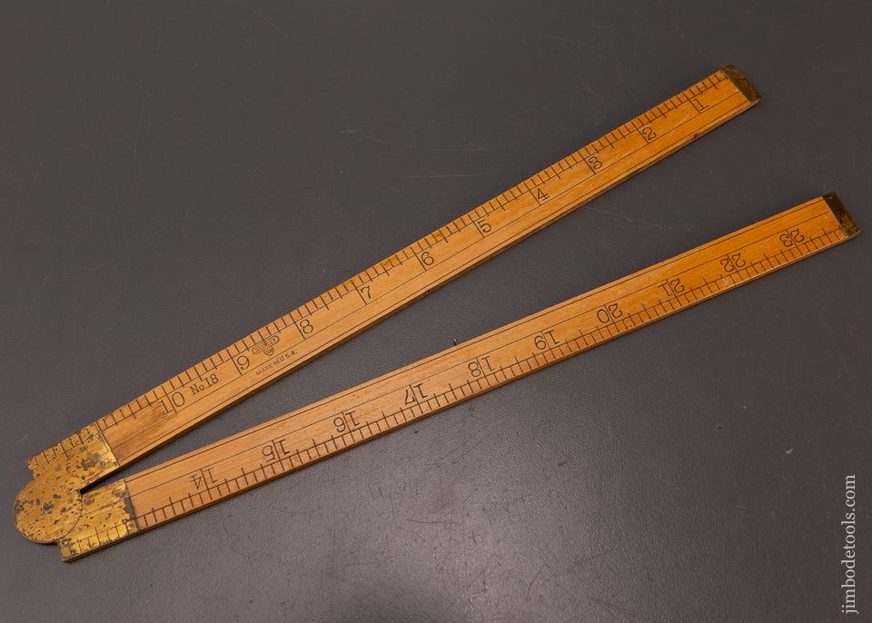 STANLEY SWEETHEART No. 18 Rule 2 Foot Extra Fine - 108681