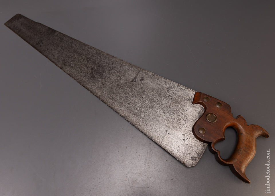 Uncommon DISSTON No. 9 London Spring 28 Inch Hand Saw - 108728