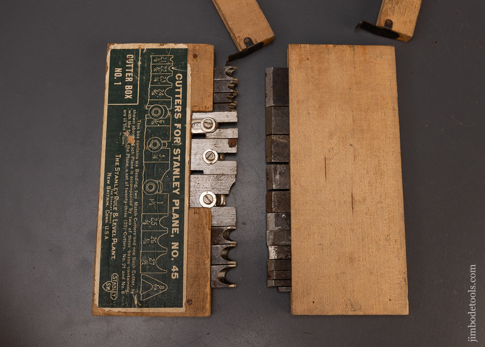 SWEETHEART STANLEY No. 45 Combination Plane 100% Near Mint in Box - 108739