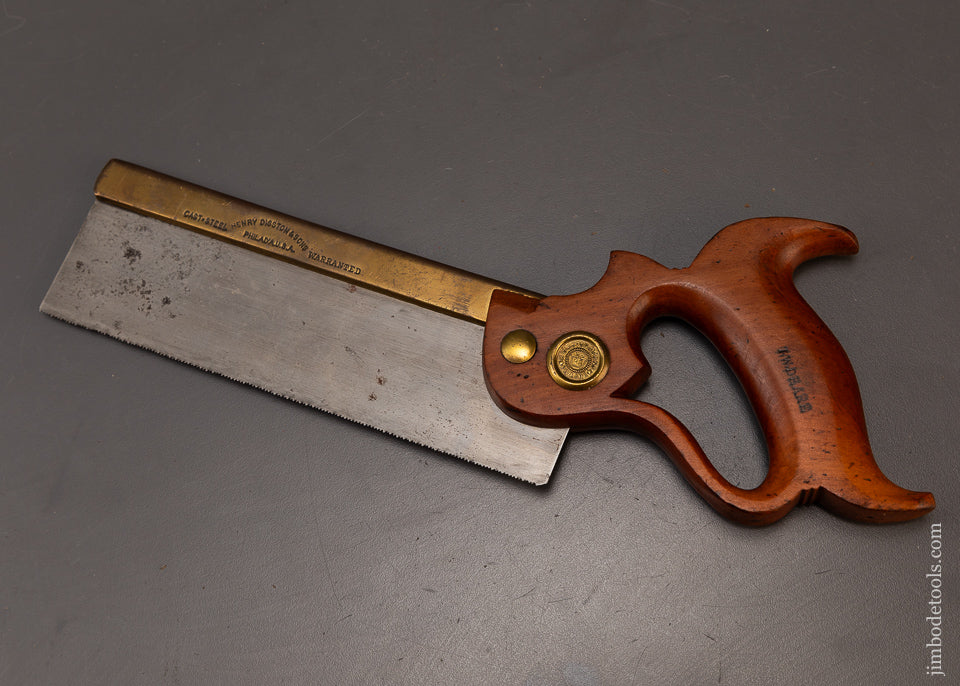 Fine DISSTON 8 Inch Brass Back Dovetail Saw - 108765 – Jim Fine DISSTON 8 Inch Brass Back Dovetail Saw - 108765 – Jim