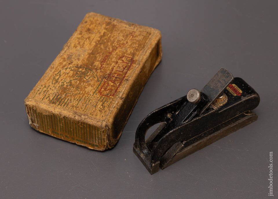 STANLEY No. 75 Rabbet Plane Fine in Original Box - 108760