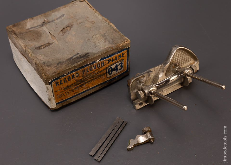 RECORD No. 043 Plow Plane Mint in Box - 108761