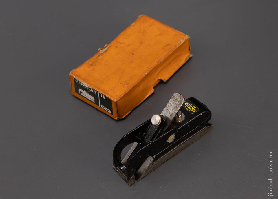 STANLEY No. 75 Bullnose Rabbet Plane in Box - 108783
